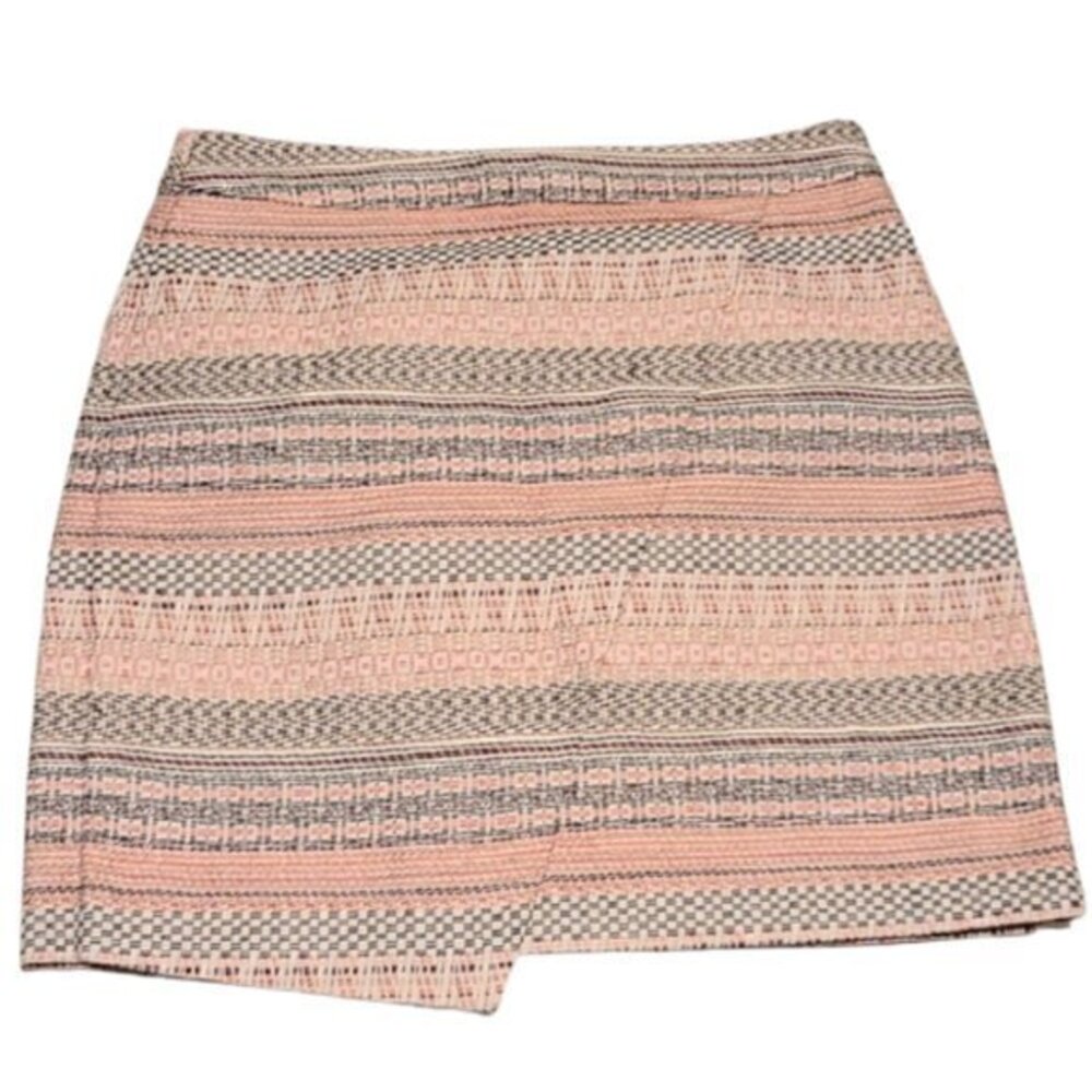 [Loft] Pink & Orange Wrap Skirt
